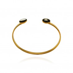 Manchette en plaqué or -...