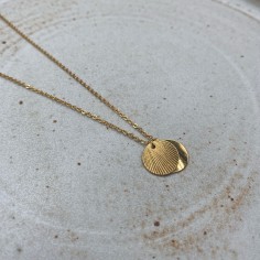 Collier en plaqué or - Maia 2