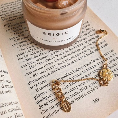 Bracelet en plaqué or - Gloria