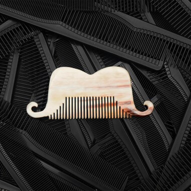 Mustache Portugal - Horn comb
