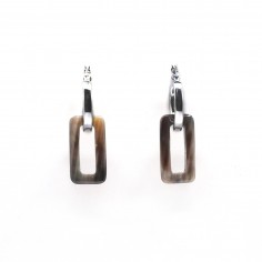 Créoles en argent - Anneaux...