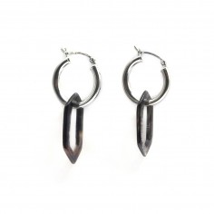 Créoles en argent - anneaux... 2