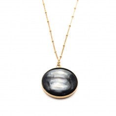 Sautoir en plaqué or - Colette