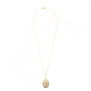Gold-plated long necklace - Marthe