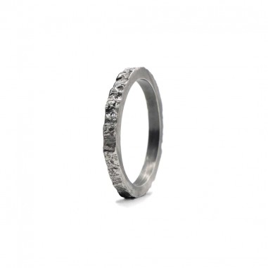 Fine wedding ring white diamond -...