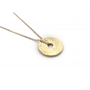 copy of Gloria gold plated necklace...