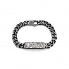 Bracelet for men in silver...