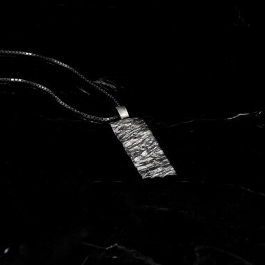 Men's diamond necklace - Hypérion S