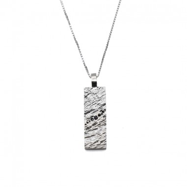 Men's diamond necklace - Hypérion S