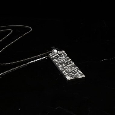Men's diamond necklace - Hypérion L