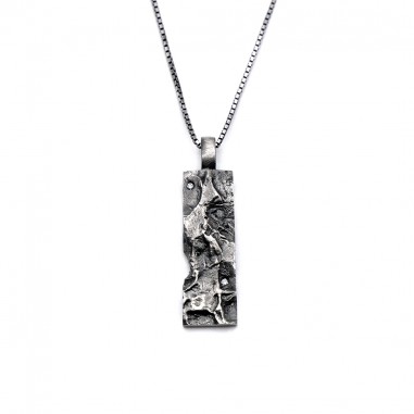 Men's diamond necklace - A76 S