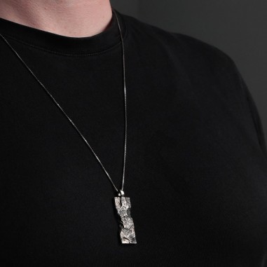 Men's diamond necklace - A76 L