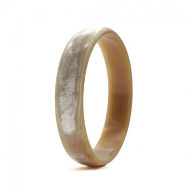 Horn bangle bracelet 15mm