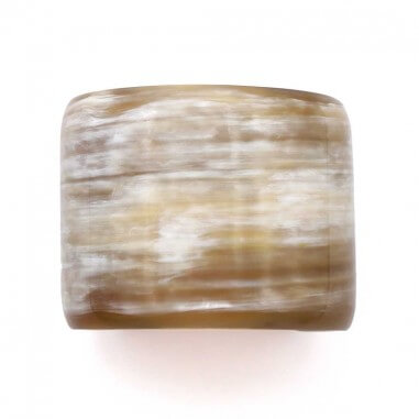 Classic wide horn cuff