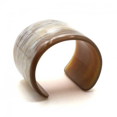 Classic wide horn cuff