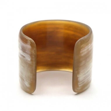 Classic wide horn cuff