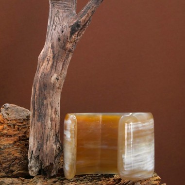 Classic wide horn cuff