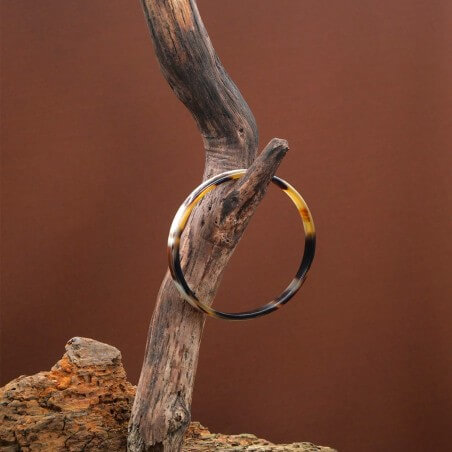 Photo mood sur une branche de bois du jonc en foncée claire 5 mm.