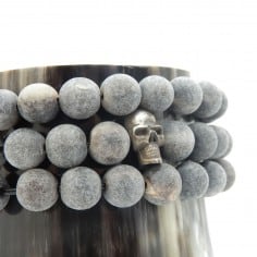 Triple bracelet- 1 beads skull 2