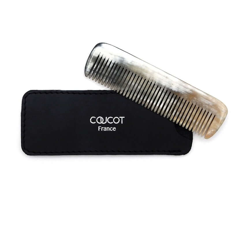 Le gentleman de poche - Peigne en corne