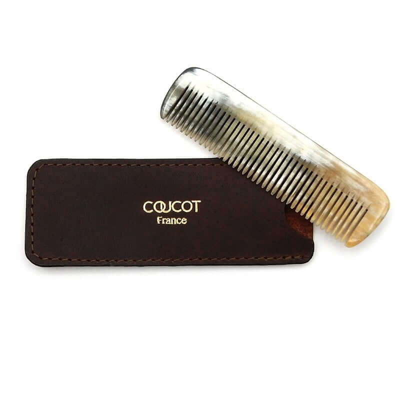 Le gentleman de poche - Peigne en corne