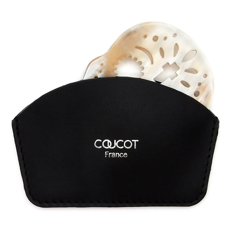 Calavera Cross Skull - Horn comb