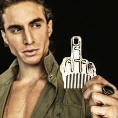 F*cking barber - Horn comb 2