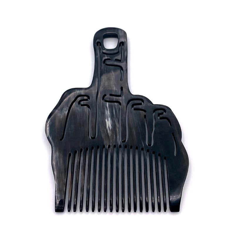 F*cking barber - Peigne en corne