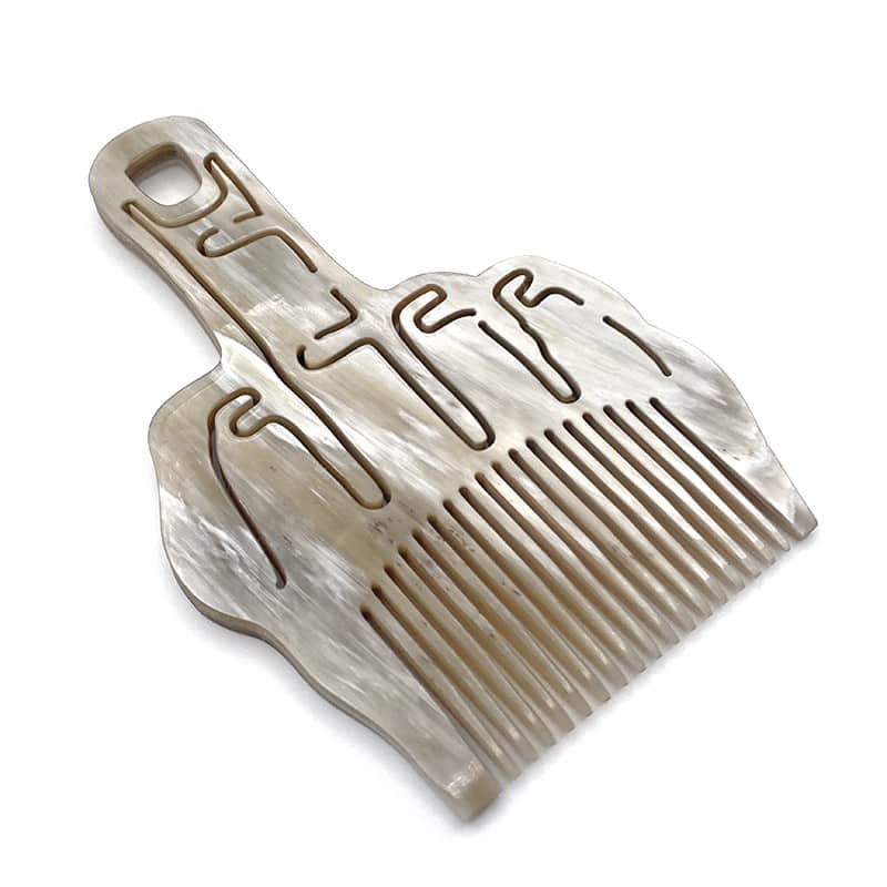 F*cking barber - Peigne en corne