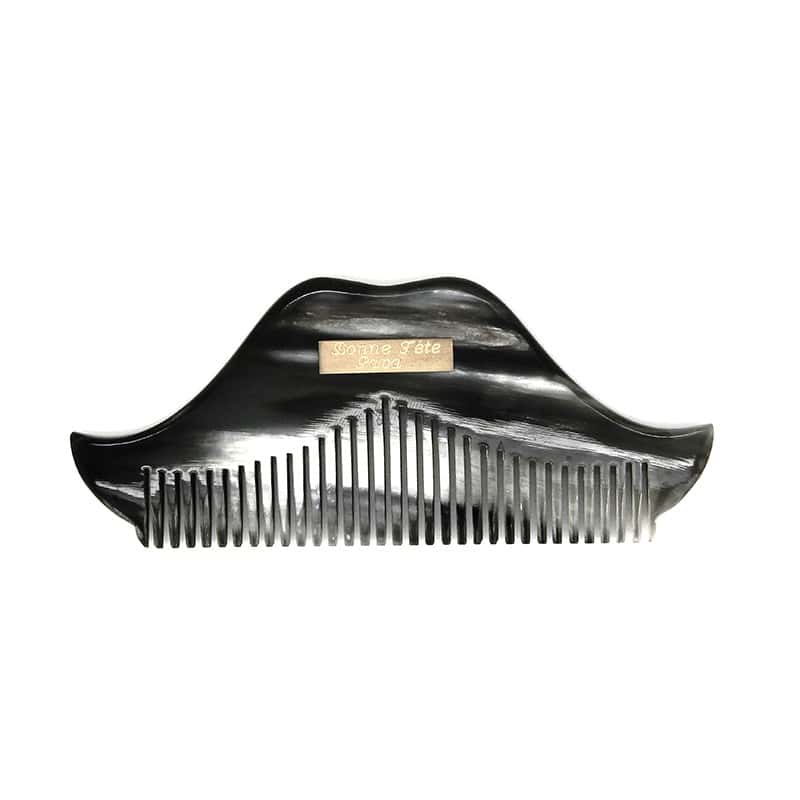 Moustache Française - Peigne en corne
