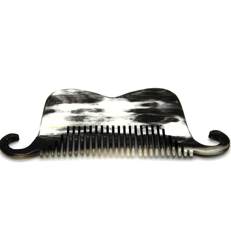 Moustache Portugaise - Peigne en corne