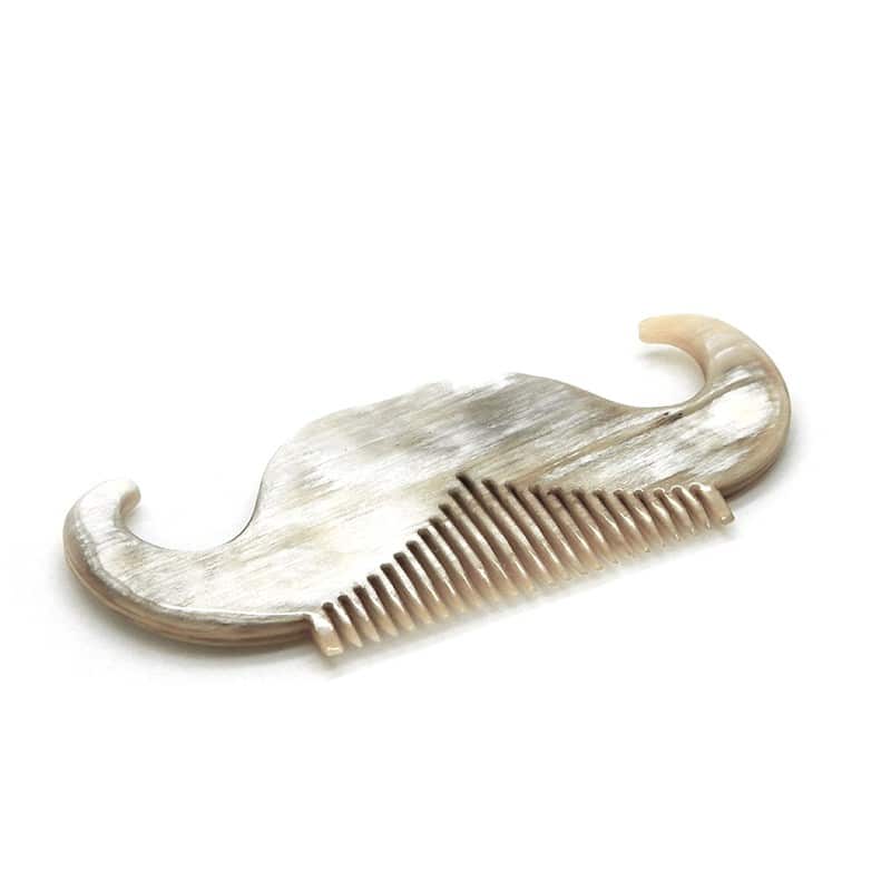 Moustache Crocs - Peigne en corne