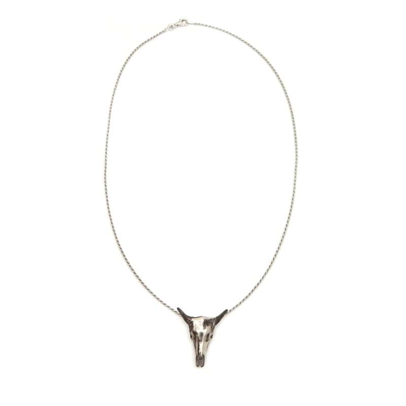 Collier tête de buffle - L