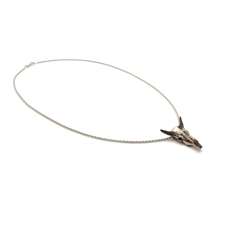 Collier tête de buffle - L