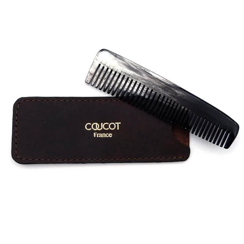 Etui en cuir pour peigne Gentleman &...