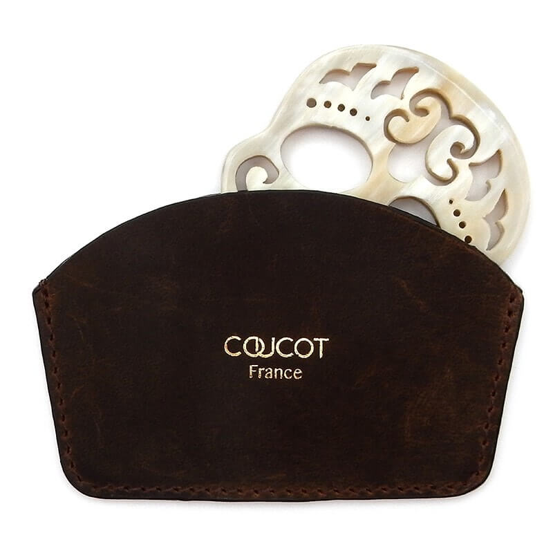 Holster leather comb - Le Poing...