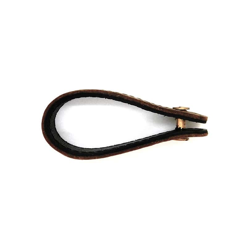 Marcel leather key ring