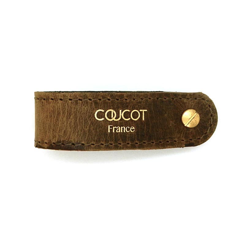 Marcel leather key ring