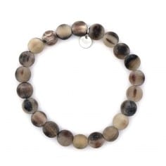 Bracelet perles en corne... 2