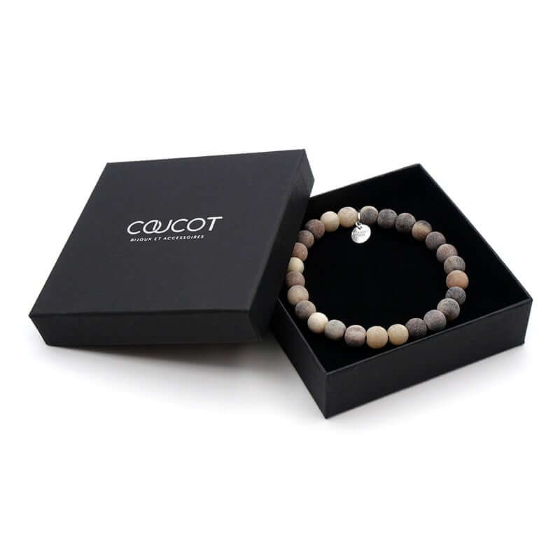 Bracelet perles en corne 8mm - Ragnard