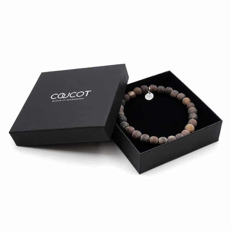 Bracelet perles en corne 8mm - Ragnard