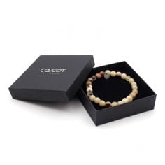 Elastic bracelet with horn...