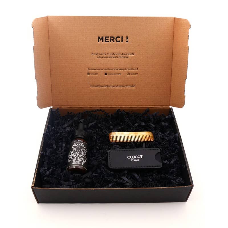 Kit barbe de Marcel corne claire -...
