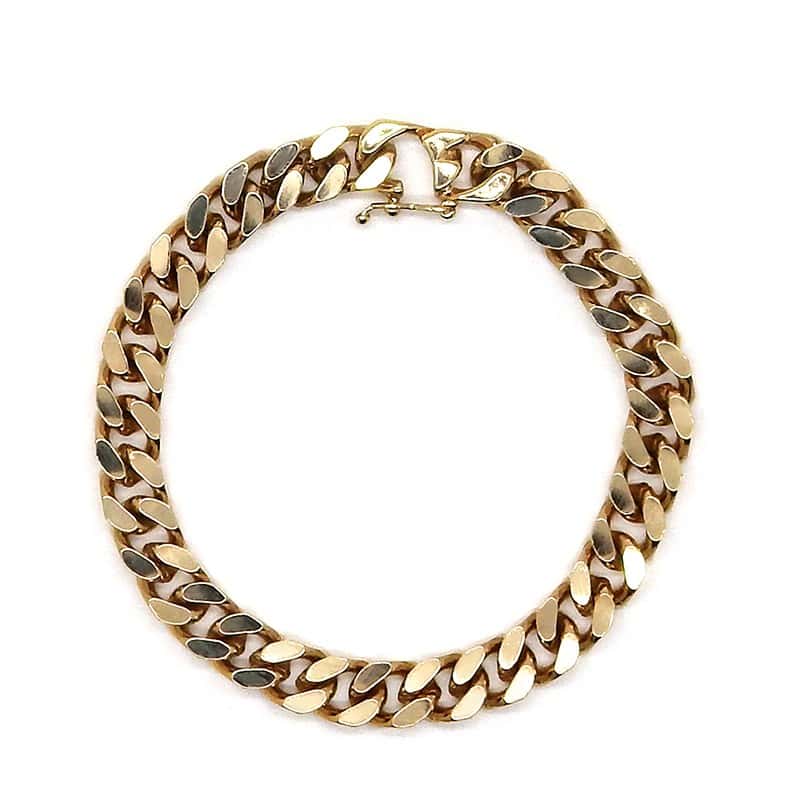 Bracelet cuban link - Titanium