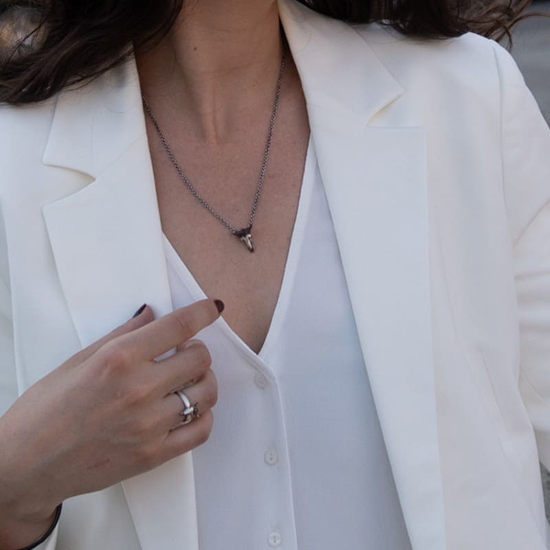 Bague tête de buffle