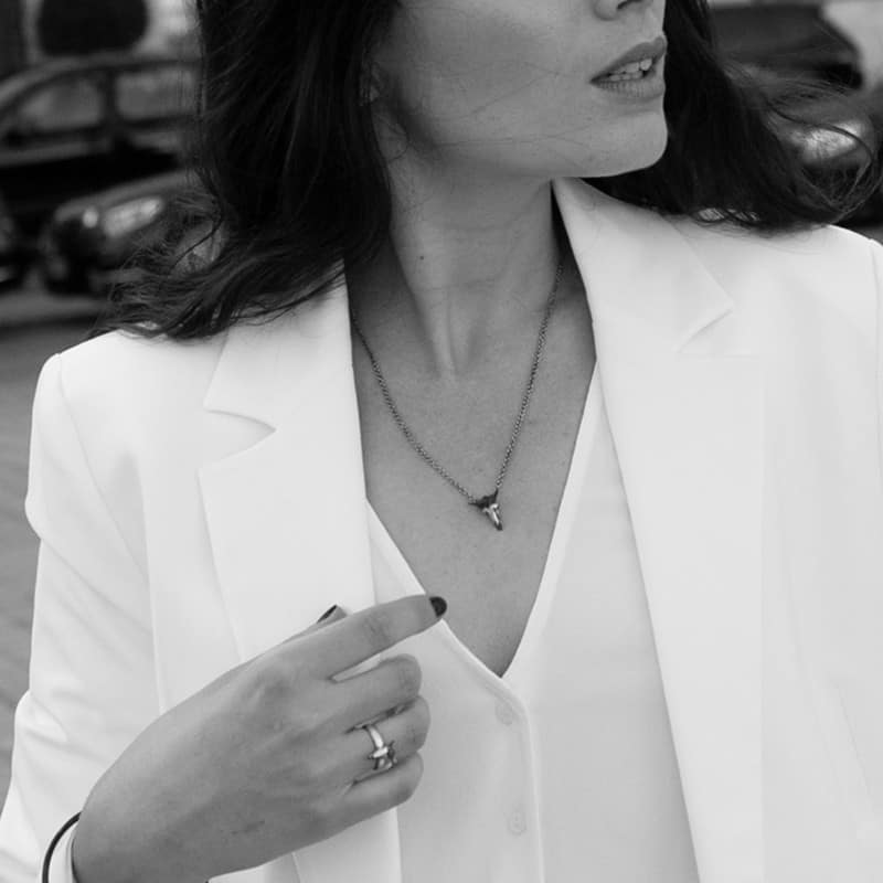 copy of Silver buffalo skull ring