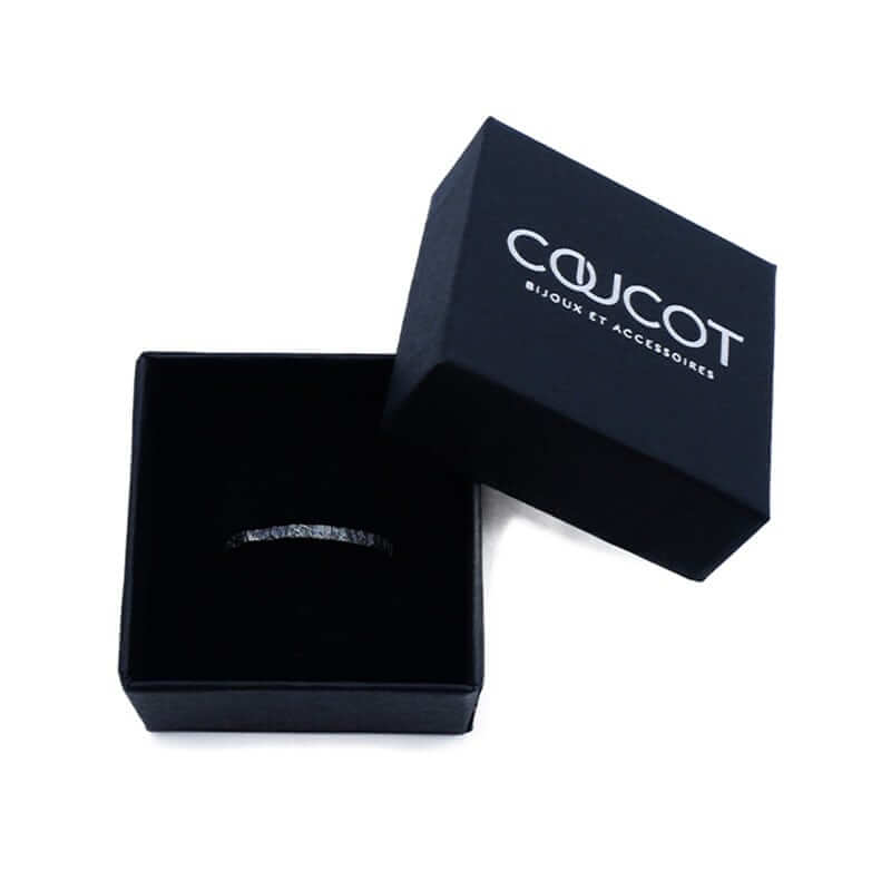 Hyper-I-O-S silver ring