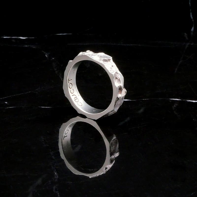 Alliance homme en argent A76 L