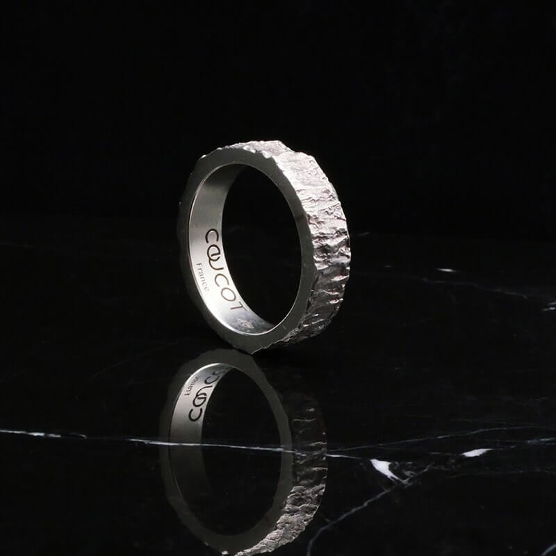 Alliance homme en argent Hypérion L