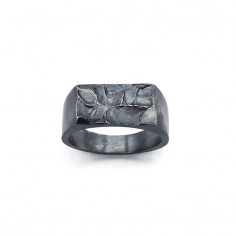 Silver signet ring A-76-R 2